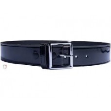 BOSTON Black PATENT Leather Belt